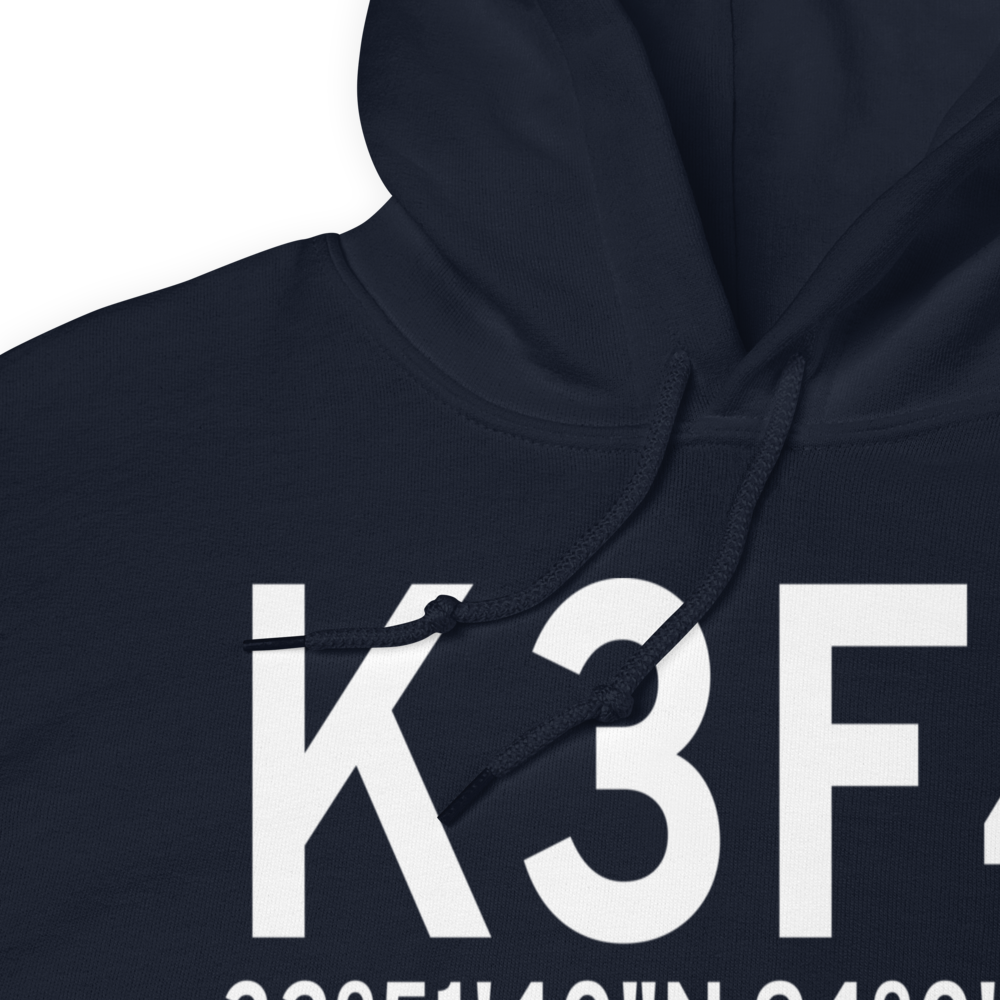 Vivian Airport (K3F4) ICAO Hoodie Sweatshirt 