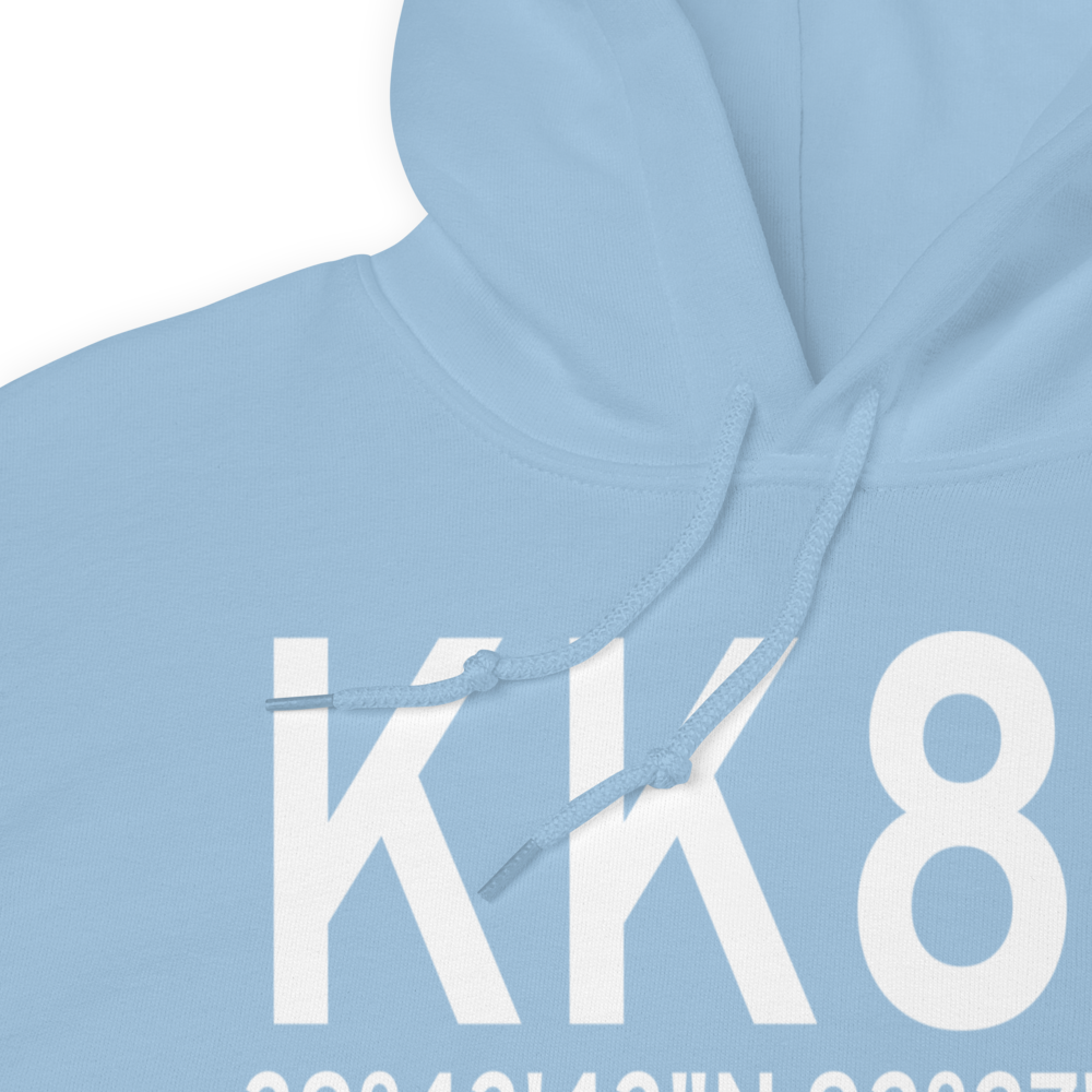 Macon Fower Memorial Airport (KK89) ICAO Hoodie Sweatshirt 