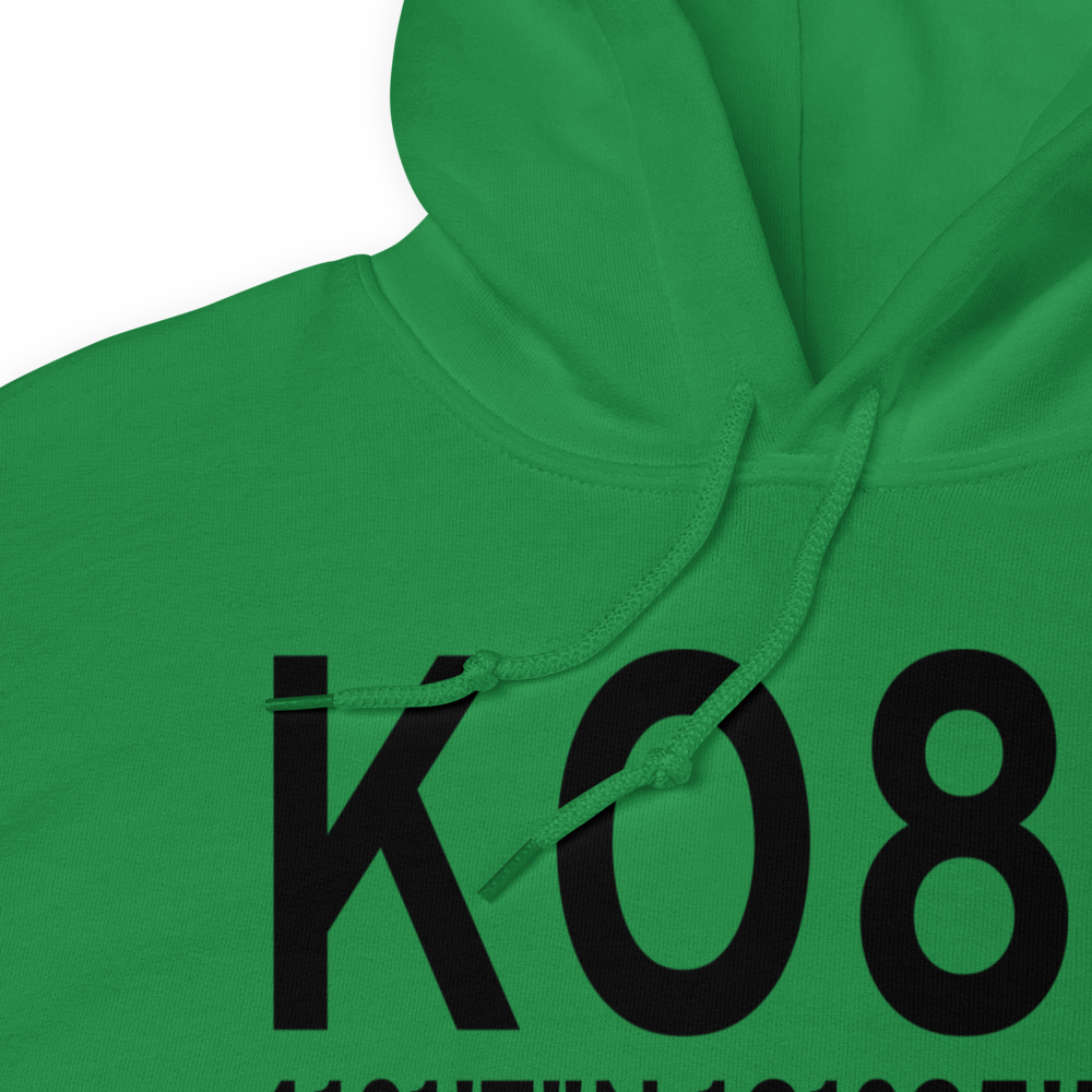 Fall River Mills Airport (KO89) ICAO Hoodie Sweatshirt 