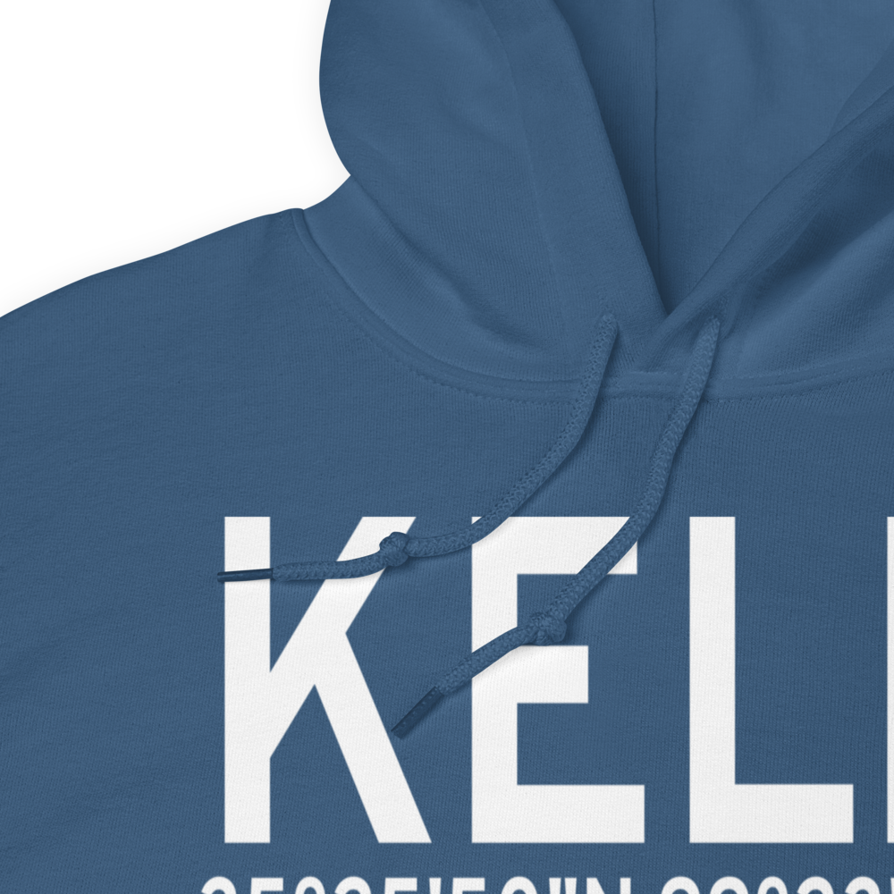 Elk City Regional Business Airport (KELK) ICAO Hoodie Sweatshirt 