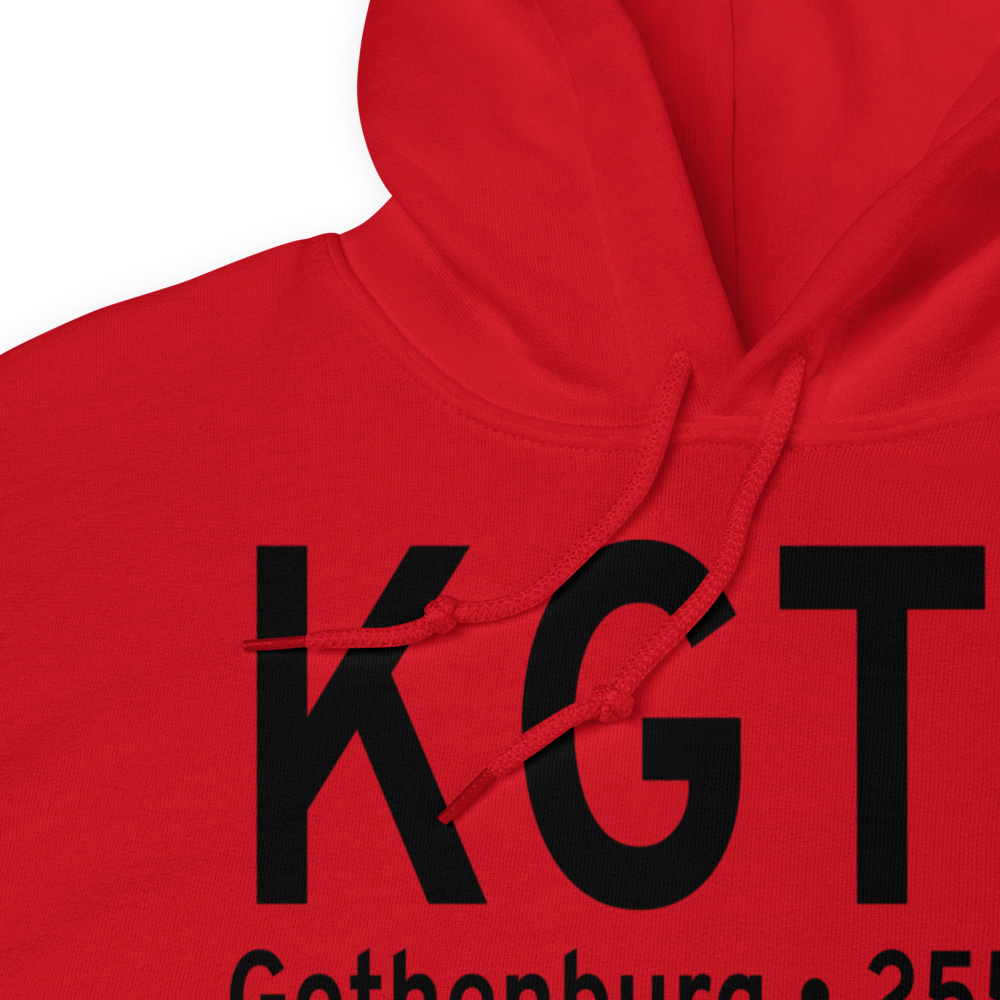 Gothenburg Municipal Airport (KGTE) ICAO Hoodie Sweatshirt 