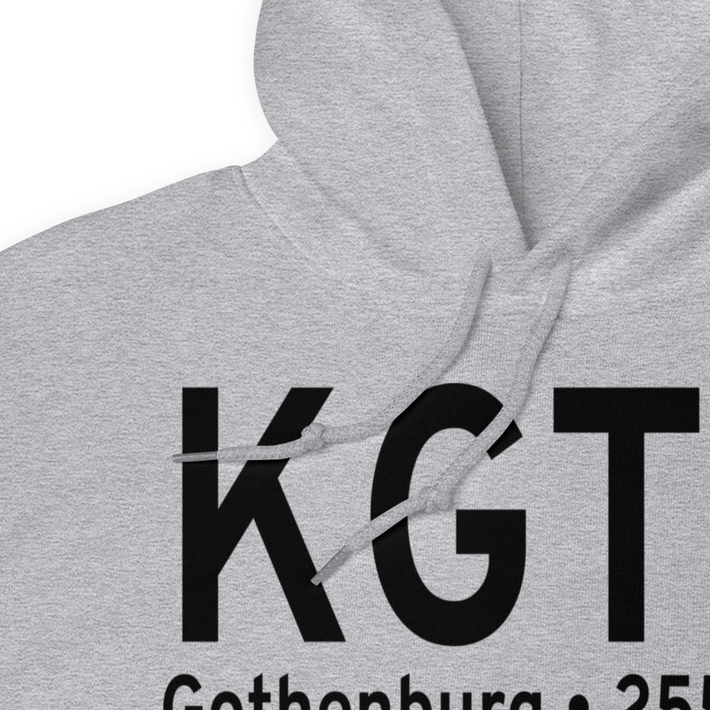 Gothenburg Municipal Airport (KGTE) ICAO Hoodie Sweatshirt 