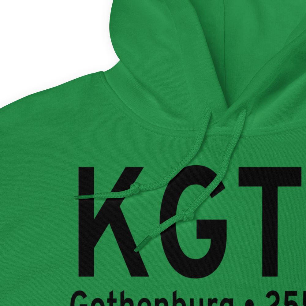 Gothenburg Municipal Airport (KGTE) ICAO Hoodie Sweatshirt 