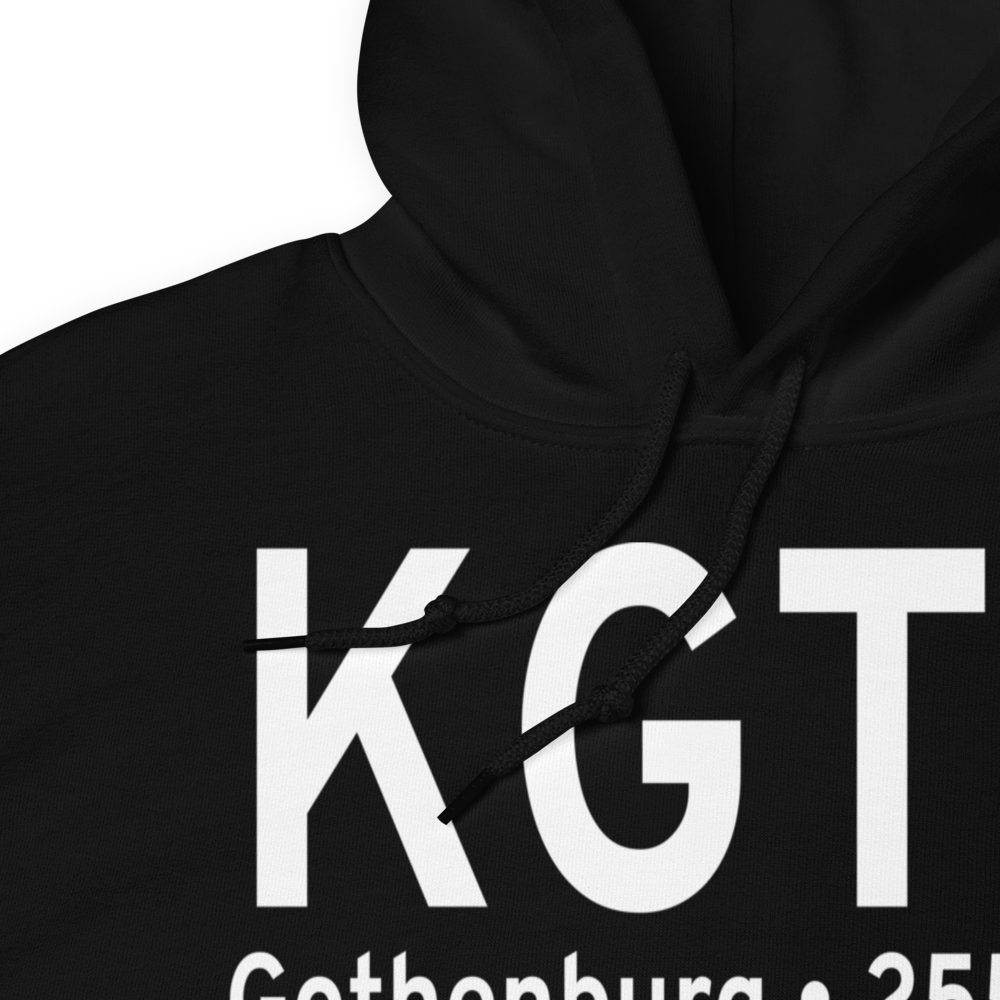 Gothenburg Municipal Airport (KGTE) ICAO Hoodie Sweatshirt 