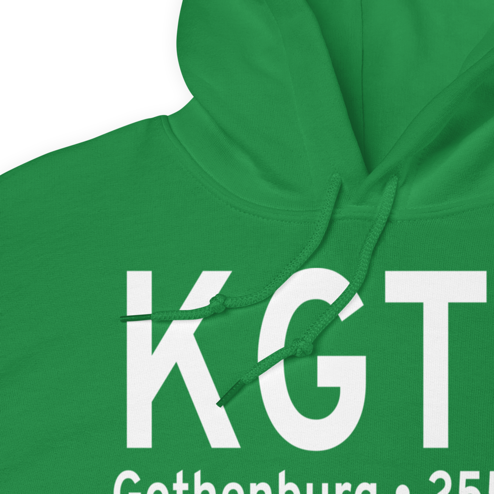 Gothenburg Municipal Airport (KGTE) ICAO Hoodie Sweatshirt 