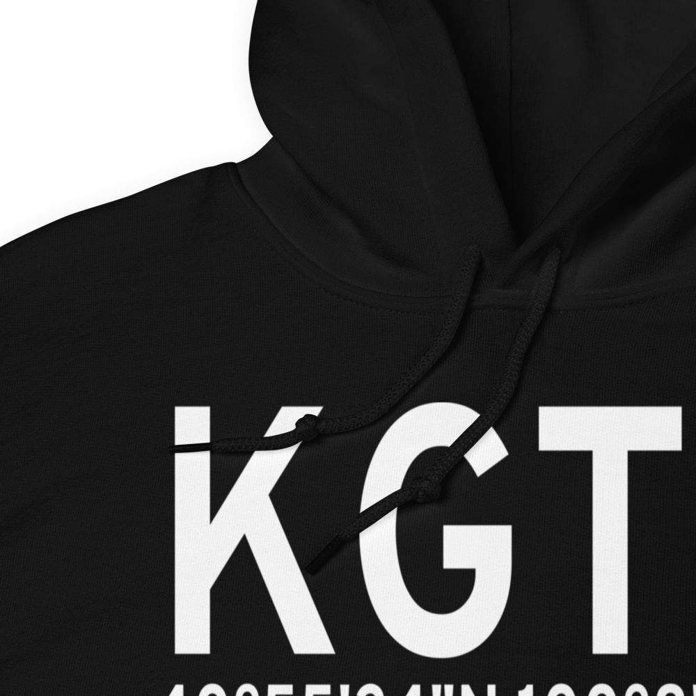 Gothenburg Municipal Airport (KGTE) ICAO Hoodie Sweatshirt 