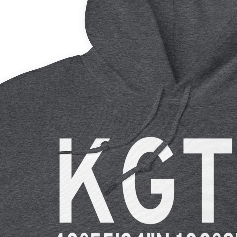Gothenburg Municipal Airport (KGTE) ICAO Hoodie Sweatshirt 