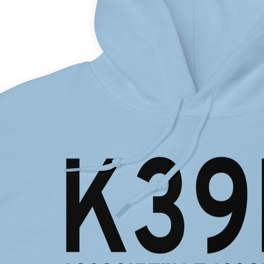 Princeton Airport (K39N) ICAO Hoodie Sweatshirt 