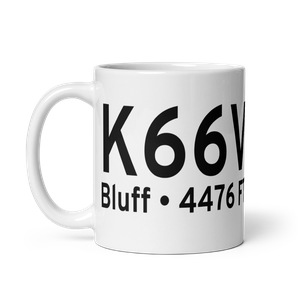 Bluff Airport (K66V) ICAO Mug