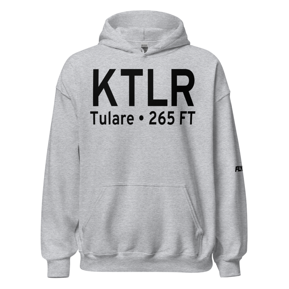 Mefford Field (KTLR) ICAO Hoodie Sweatshirt 