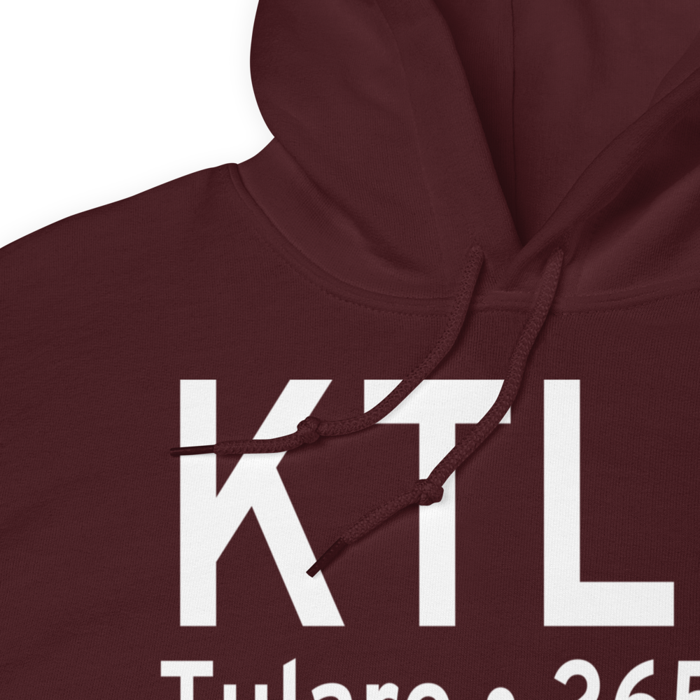 Mefford Field (KTLR) ICAO Hoodie Sweatshirt 