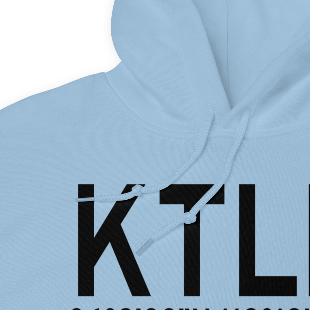 Mefford Field (KTLR) ICAO Hoodie Sweatshirt 
