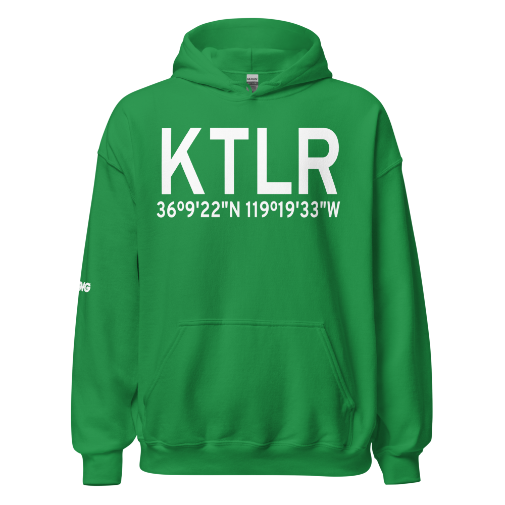 Mefford Field (KTLR) ICAO Hoodie Sweatshirt 