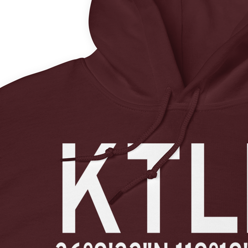 Mefford Field (KTLR) ICAO Hoodie Sweatshirt 