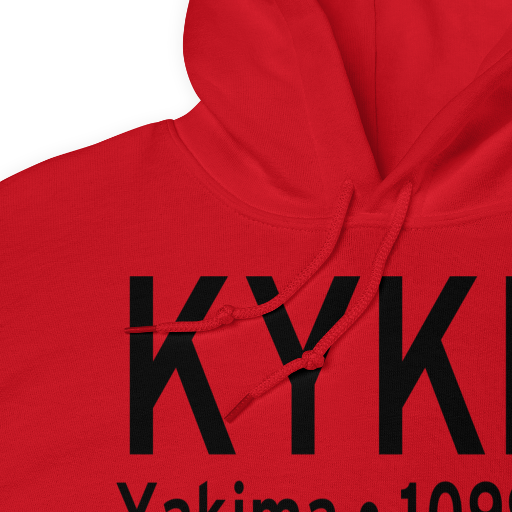 Yakima Air Terminal McAllister Field (KYKM) ICAO Hoodie Sweatshirt 