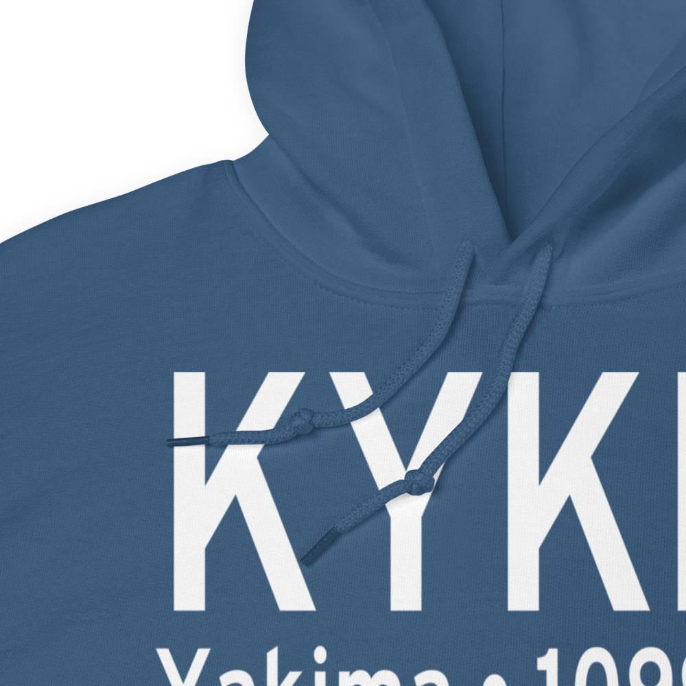 Yakima Air Terminal McAllister Field (KYKM) ICAO Hoodie Sweatshirt 