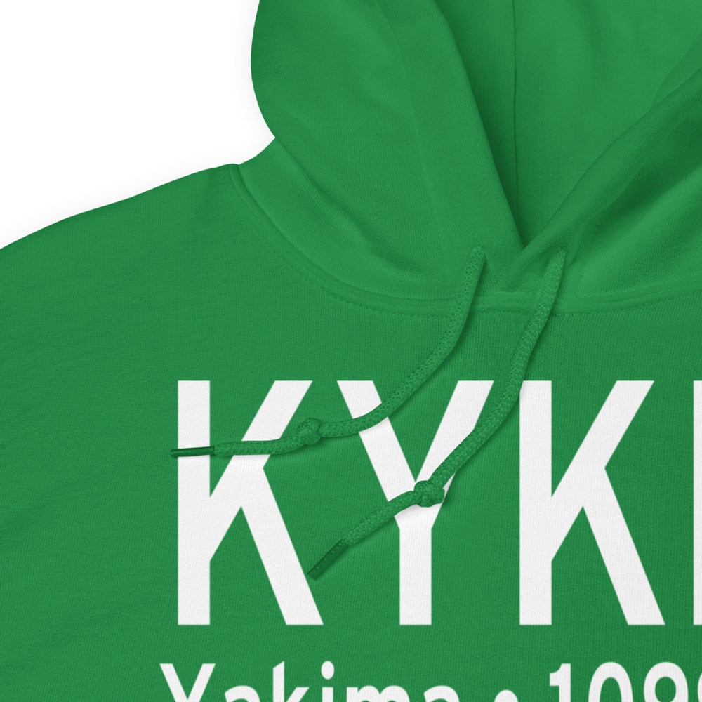 Yakima Air Terminal McAllister Field (KYKM) ICAO Hoodie Sweatshirt 