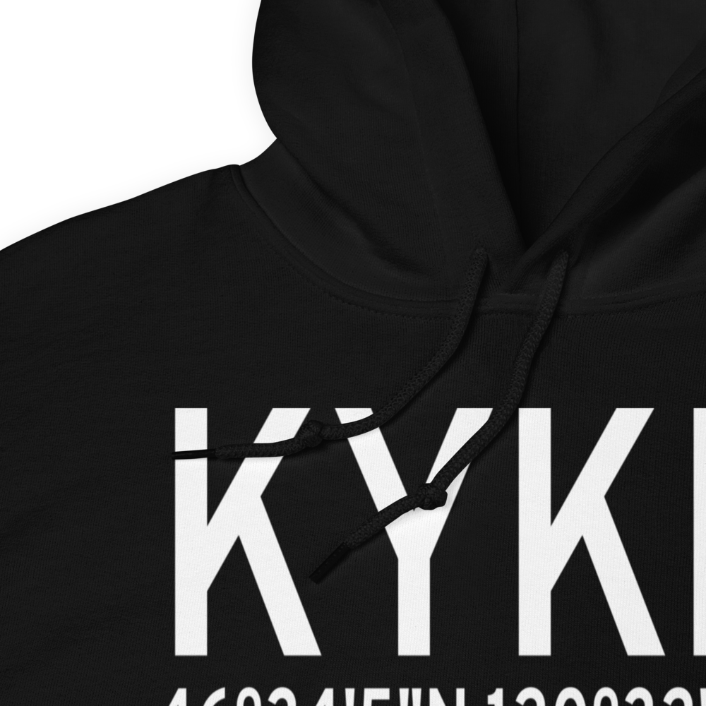 Yakima Air Terminal McAllister Field (KYKM) ICAO Hoodie Sweatshirt 