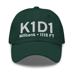 Milbank Municipal Airport (K1D1) ICAO Hat