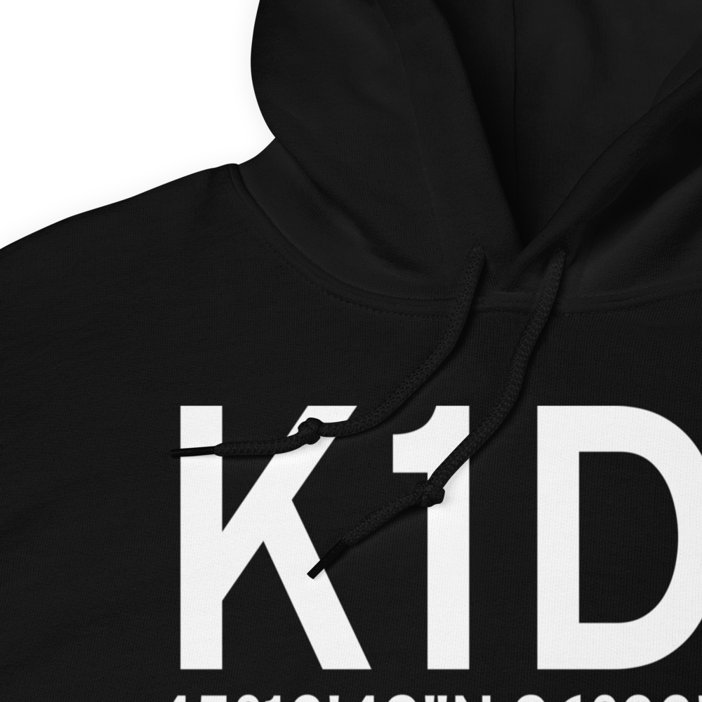 Milbank Municipal Airport (K1D1) ICAO Hoodie Sweatshirt 