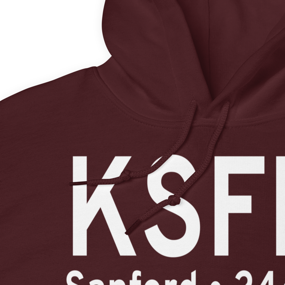 Sanford Seacoast Regional Airport (KSFM) ICAO Hoodie Sweatshirt 
