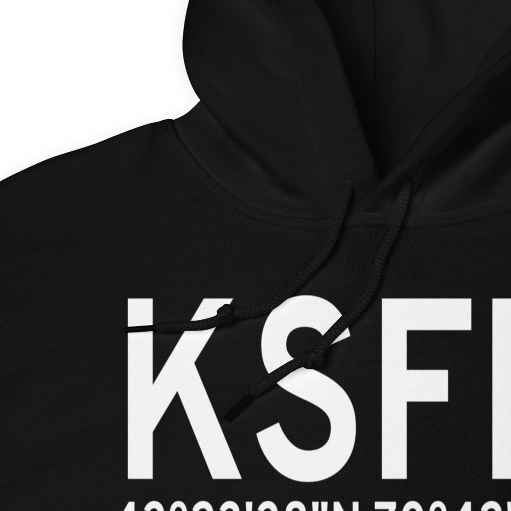 Sanford Seacoast Regional Airport (KSFM) ICAO Hoodie Sweatshirt 