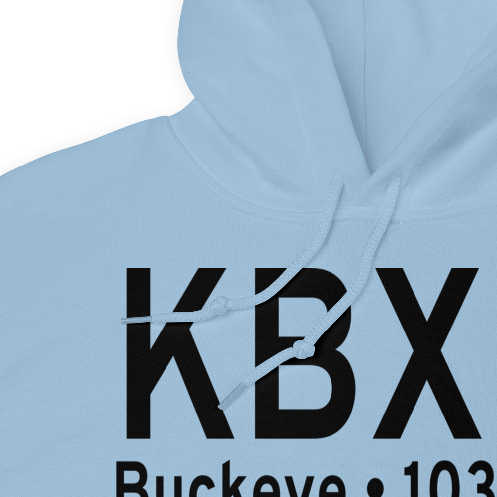 Buckeye Municipal Airport (KBXK) ICAO Hoodie Sweatshirt 