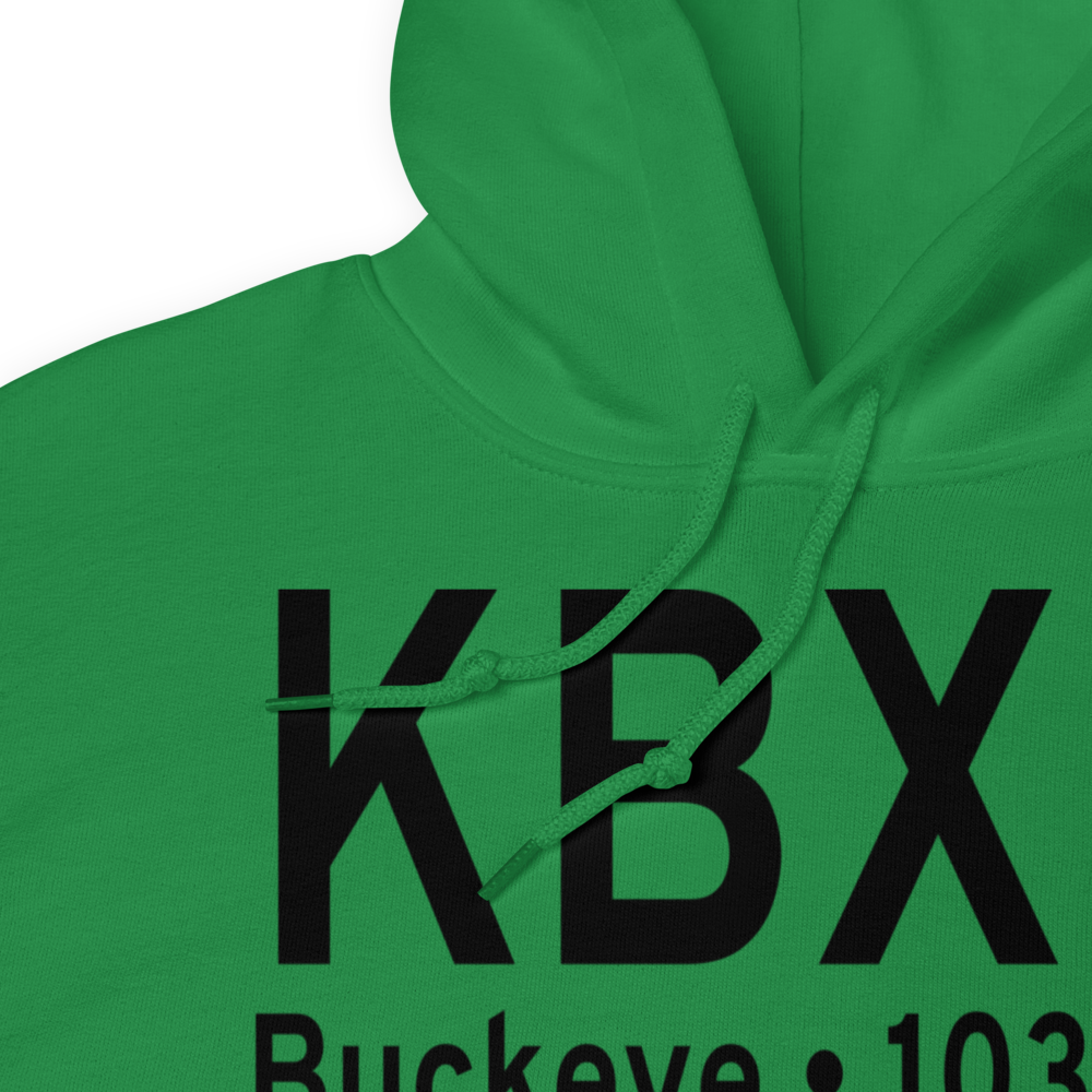 Buckeye Municipal Airport (KBXK) ICAO Hoodie Sweatshirt 