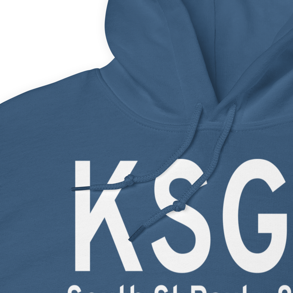 South St Paul Municipal Richard E Fleming field (KSGS) ICAO Hoodie Sweatshirt 