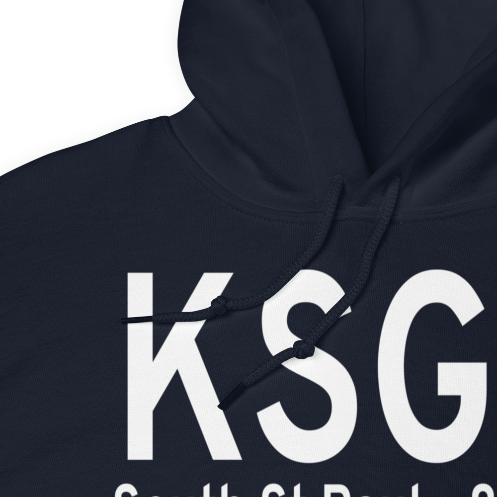 South St Paul Municipal Richard E Fleming field (KSGS) ICAO Hoodie Sweatshirt 