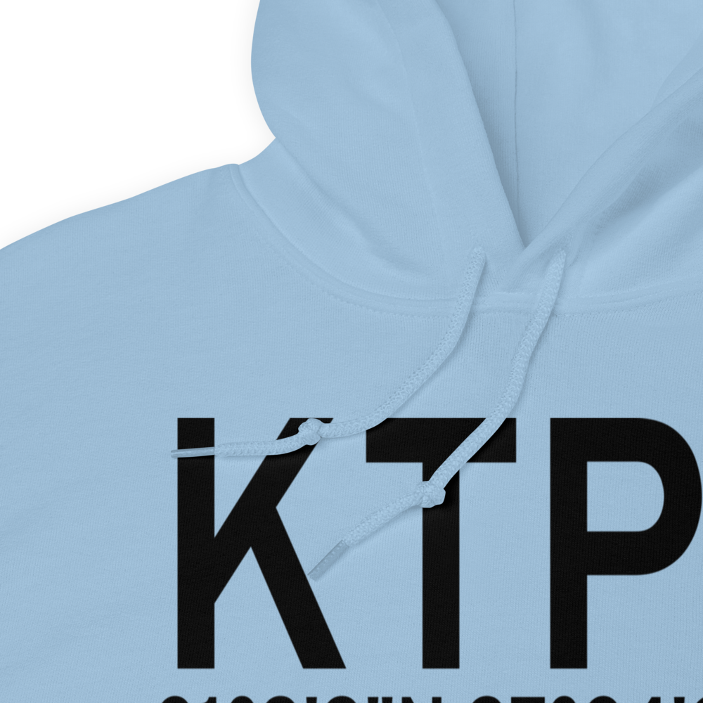 Draughon Miller Central Texas Regional Airport (KTPL) ICAO Hoodie Sweatshirt 