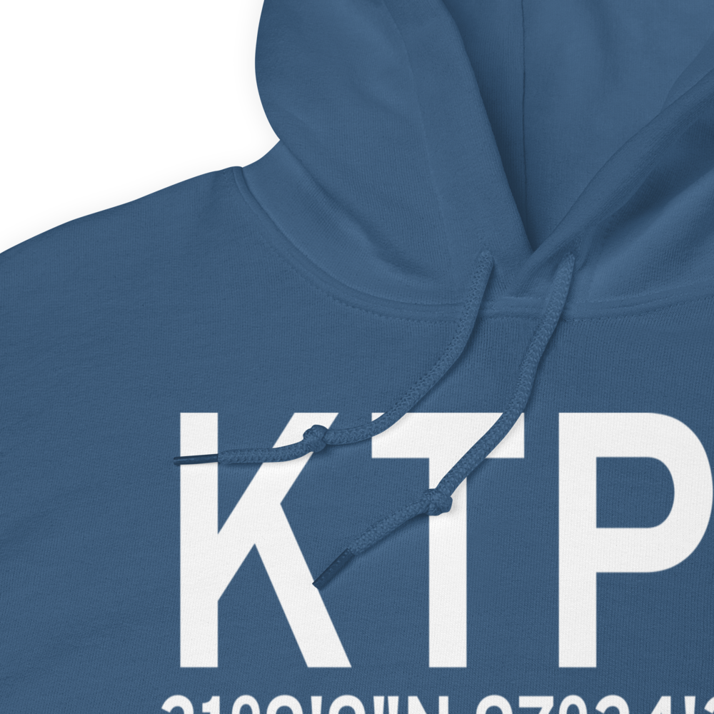 Draughon Miller Central Texas Regional Airport (KTPL) ICAO Hoodie Sweatshirt 