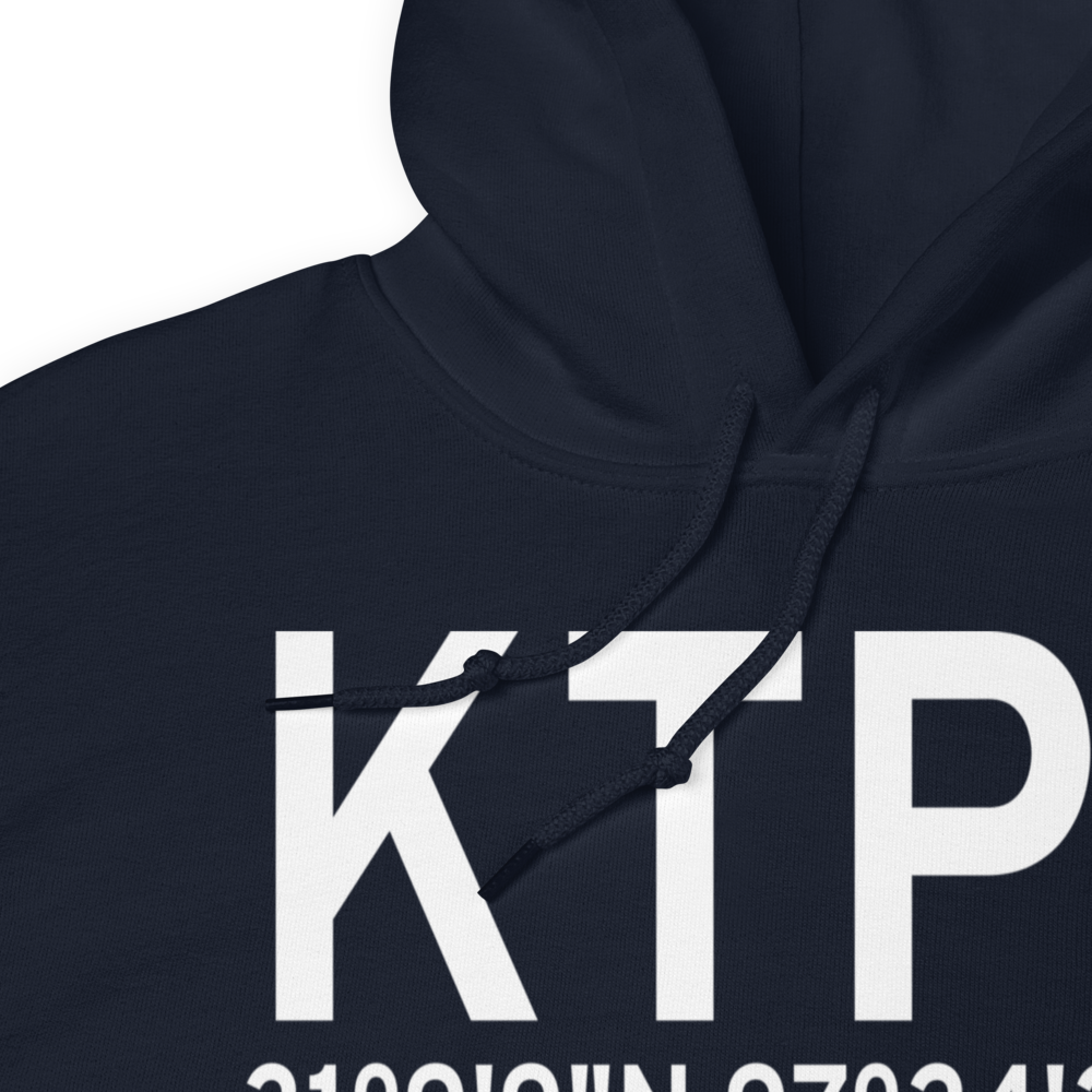 Draughon Miller Central Texas Regional Airport (KTPL) ICAO Hoodie Sweatshirt 