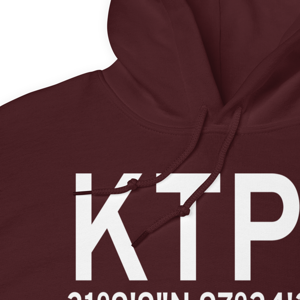 Draughon Miller Central Texas Regional Airport (KTPL) ICAO Hoodie Sweatshirt 