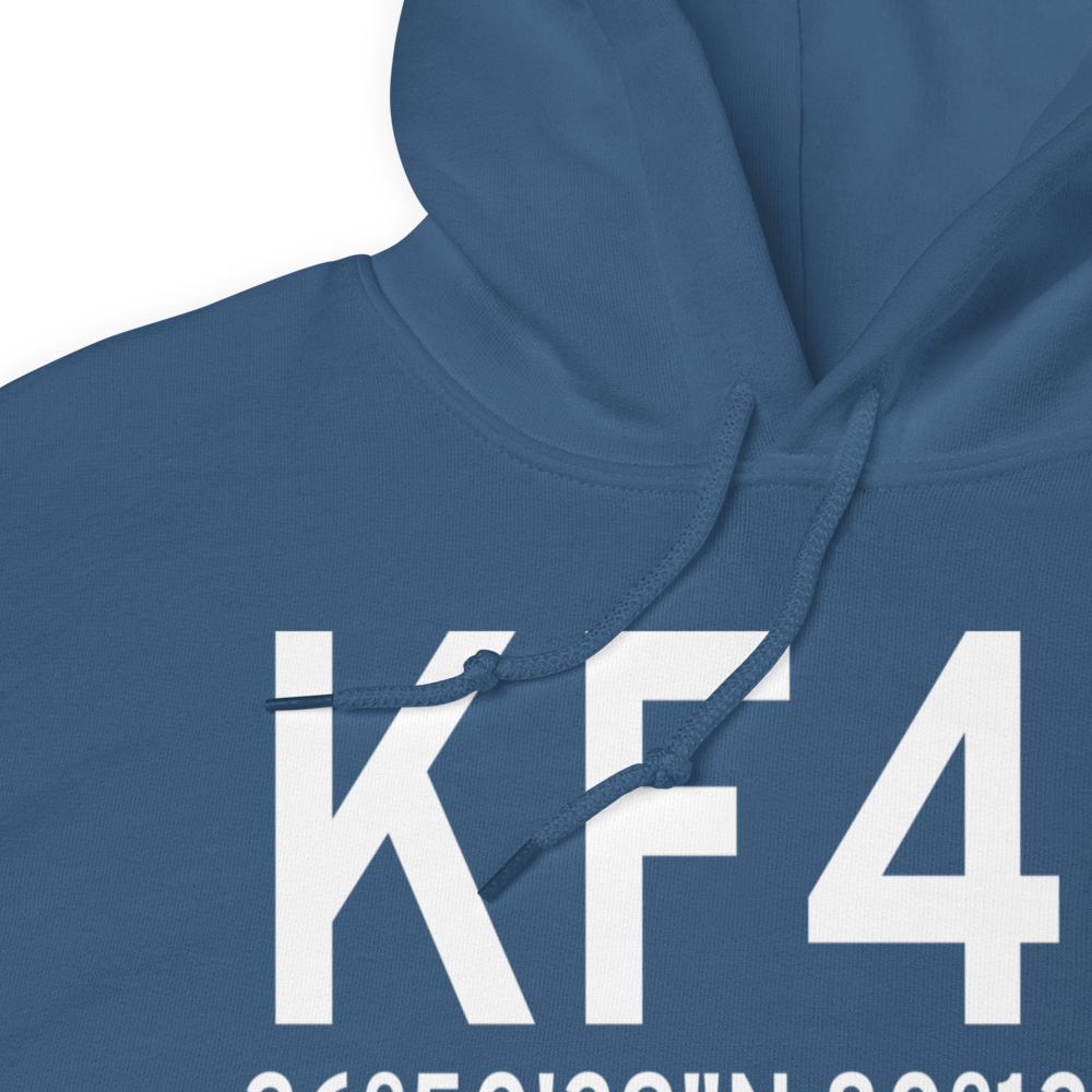 North Palm Beach County General Aviation Airport (KF45) ICAO Hoodie Sweatshirt 