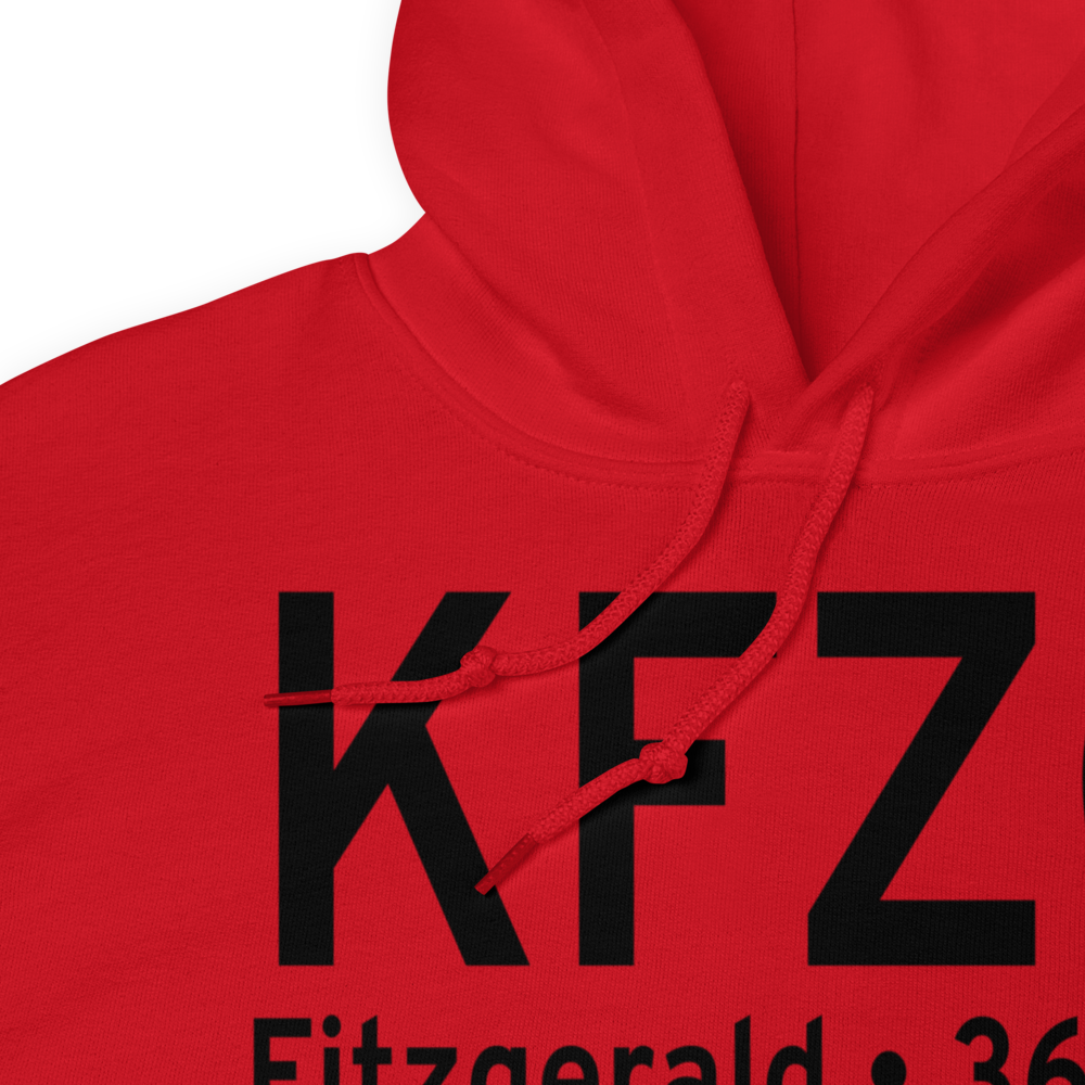 Fitzgerald Municipal Airport (KFZG) ICAO Hoodie Sweatshirt 