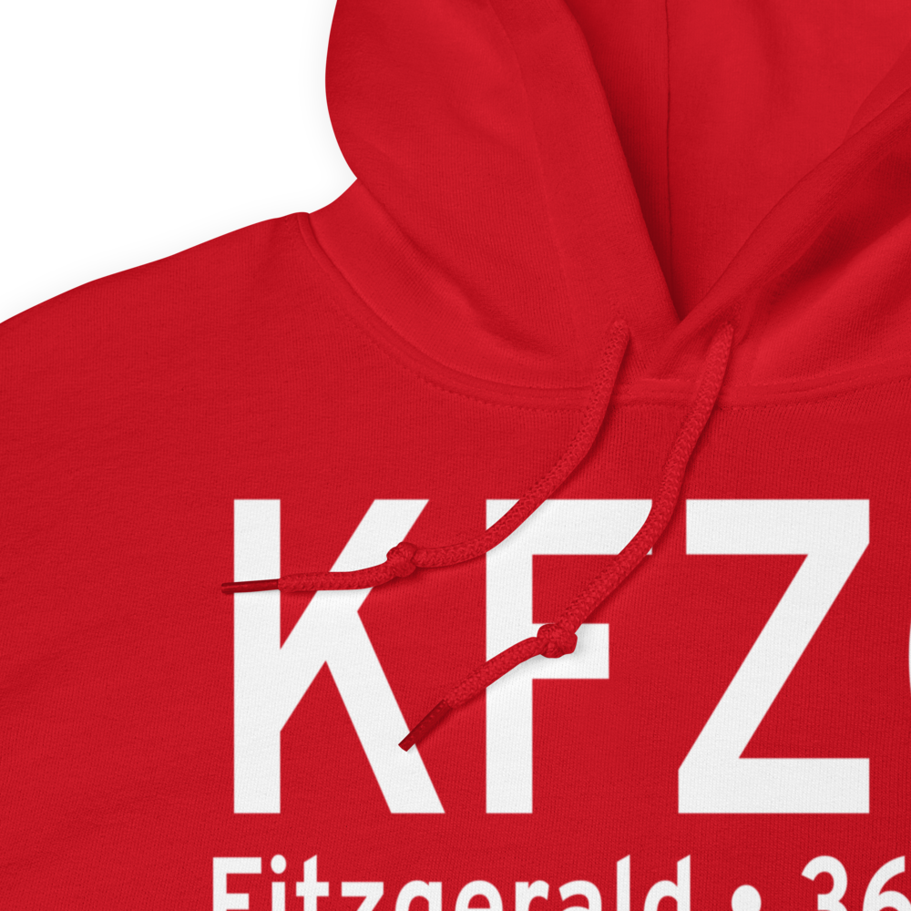 Fitzgerald Municipal Airport (KFZG) ICAO Hoodie Sweatshirt 