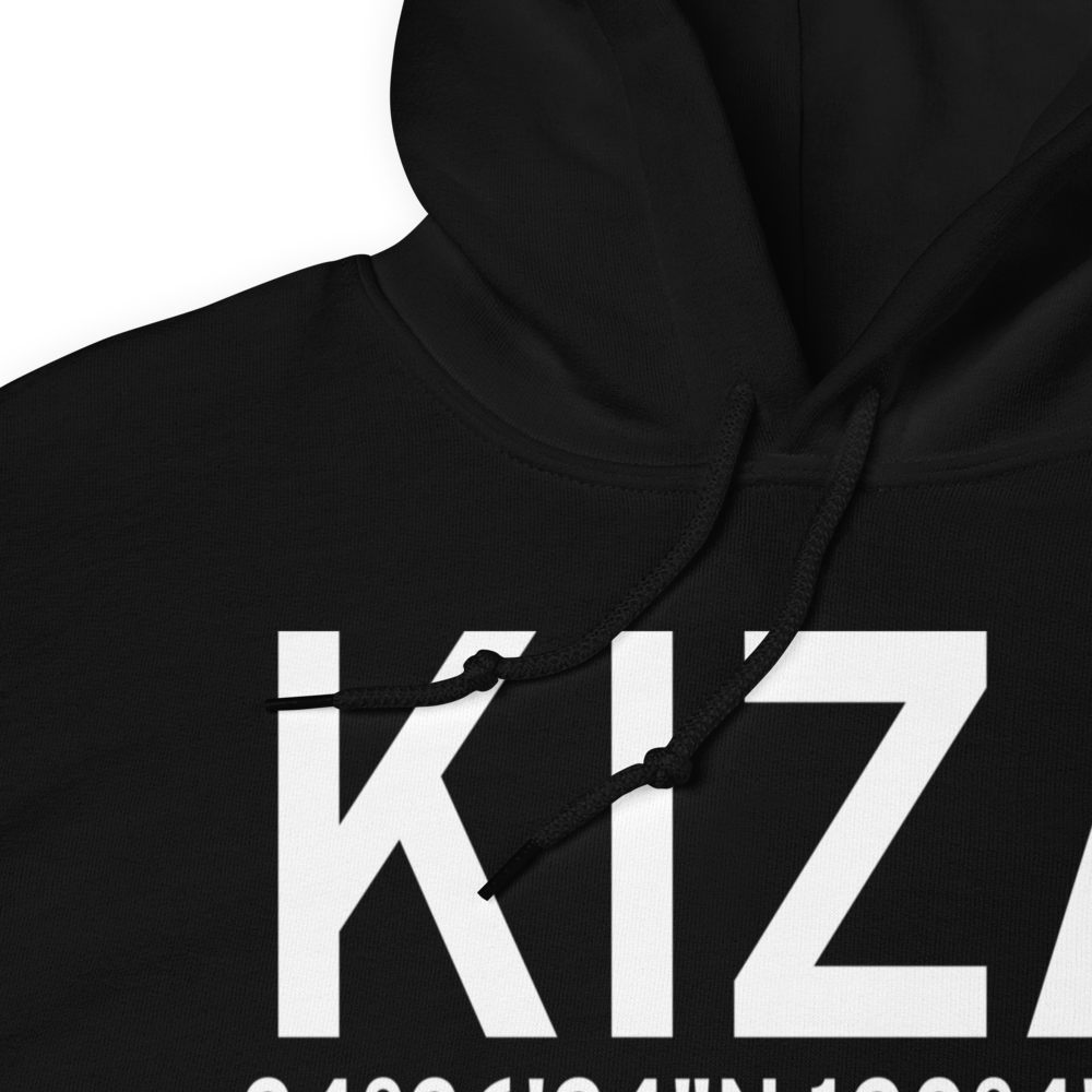 Santa Ynez Airport (KIZA) ICAO Hoodie Sweatshirt 