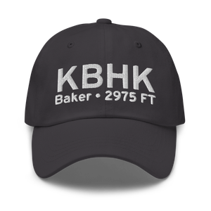 Baker Municipal Airport (KBHK) ICAO Hat