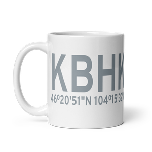 Baker Municipal Airport (KBHK) ICAO Mug