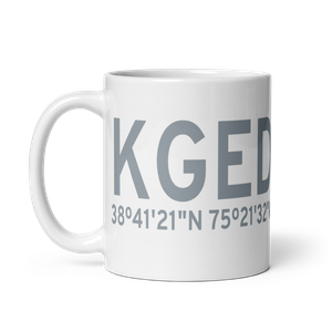 Sussex County Airport (KGED) ICAO Mug