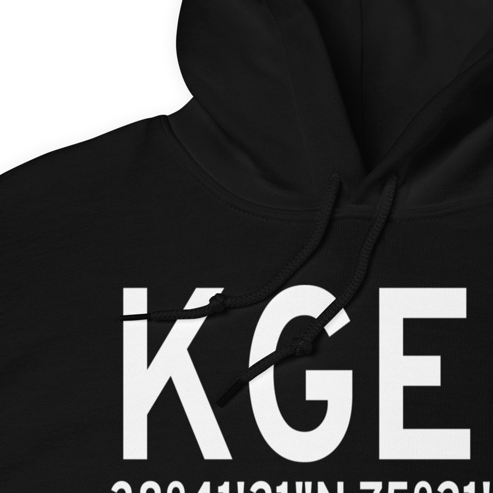 Sussex County Airport (KGED) ICAO Hoodie Sweatshirt 