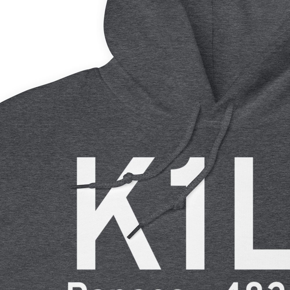 Lincoln County Airport (K1L1) ICAO Hoodie Sweatshirt 