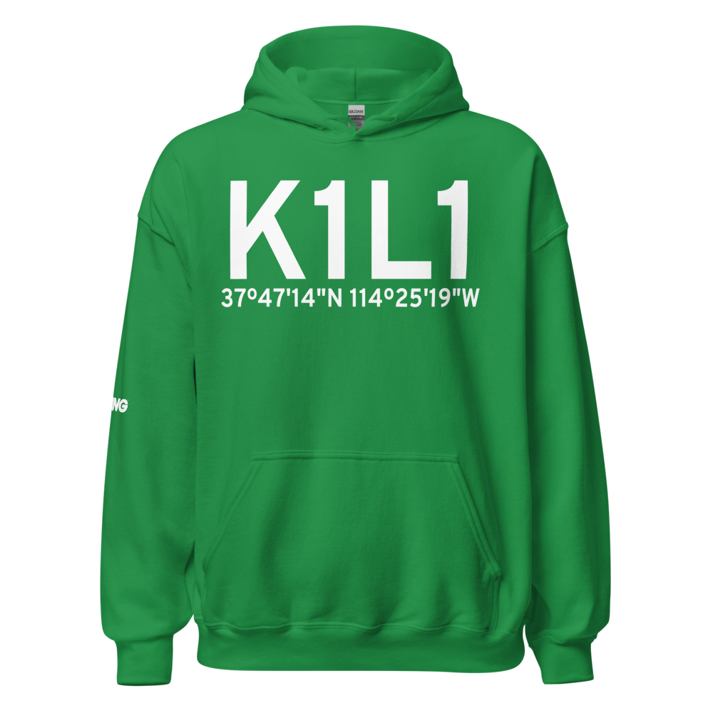 Lincoln County Airport (K1L1) ICAO Hoodie Sweatshirt 