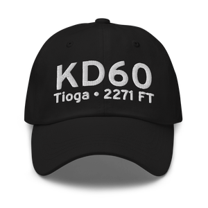 Tioga Municipal Airport (KD60) ICAO Hat