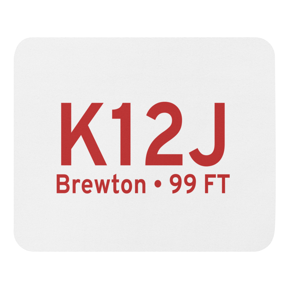 Brewton Municipal Airport (K12J) ICAO  Mouse Pad 