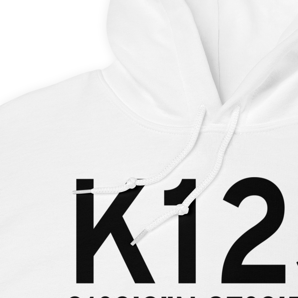 Brewton Municipal Airport (K12J) ICAO Hoodie Sweatshirt 