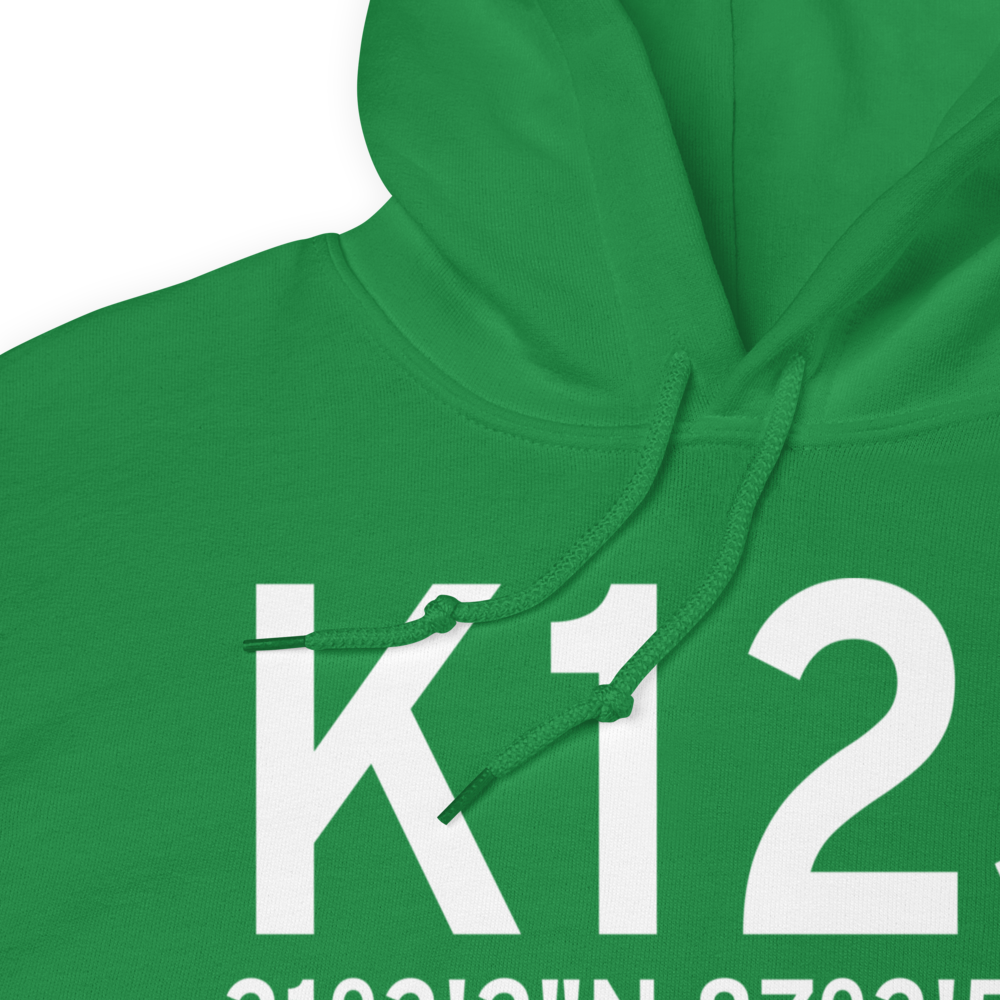 Brewton Municipal Airport (K12J) ICAO Hoodie Sweatshirt 