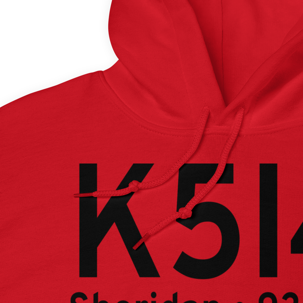 Sheridan Airport (K5I4) ICAO Hoodie Sweatshirt 