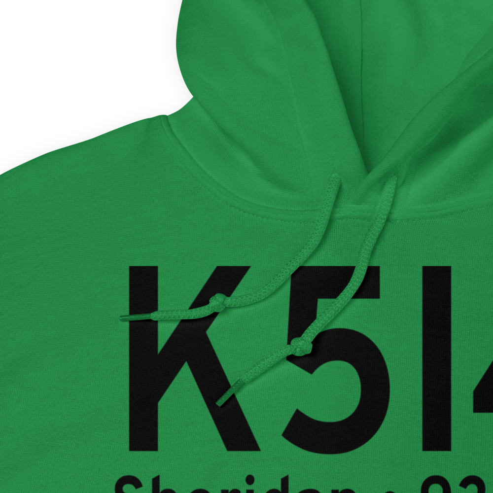 Sheridan Airport (K5I4) ICAO Hoodie Sweatshirt 